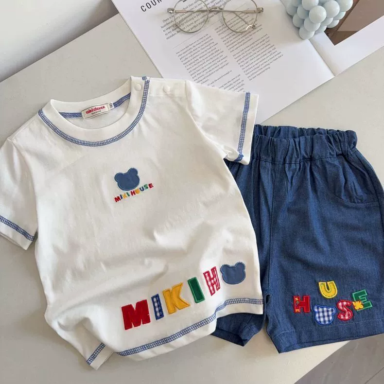 Summer children's cute set for leisure for men and women