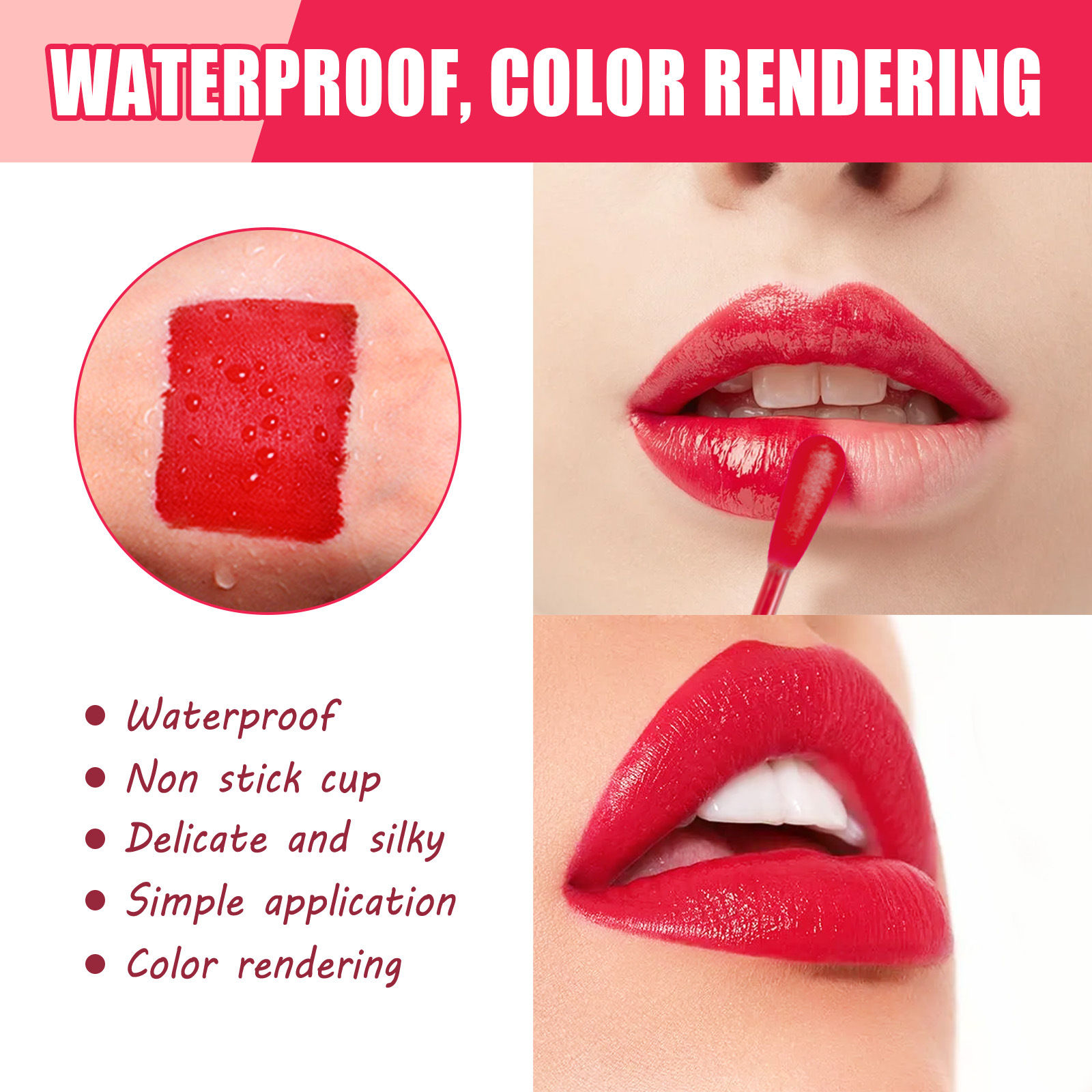 Bomulls lipgloss stick i cigarettask flytande läppstift_voghion.com