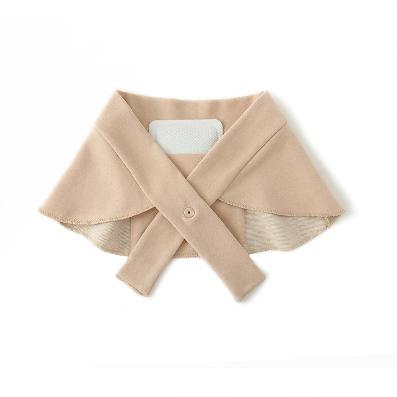 Neck Brace with Pocket for Neck Protection, Air-Conditioned Room Cold Protection, Postpartum Shawl, Neck Warmer, Small Neck Scarf