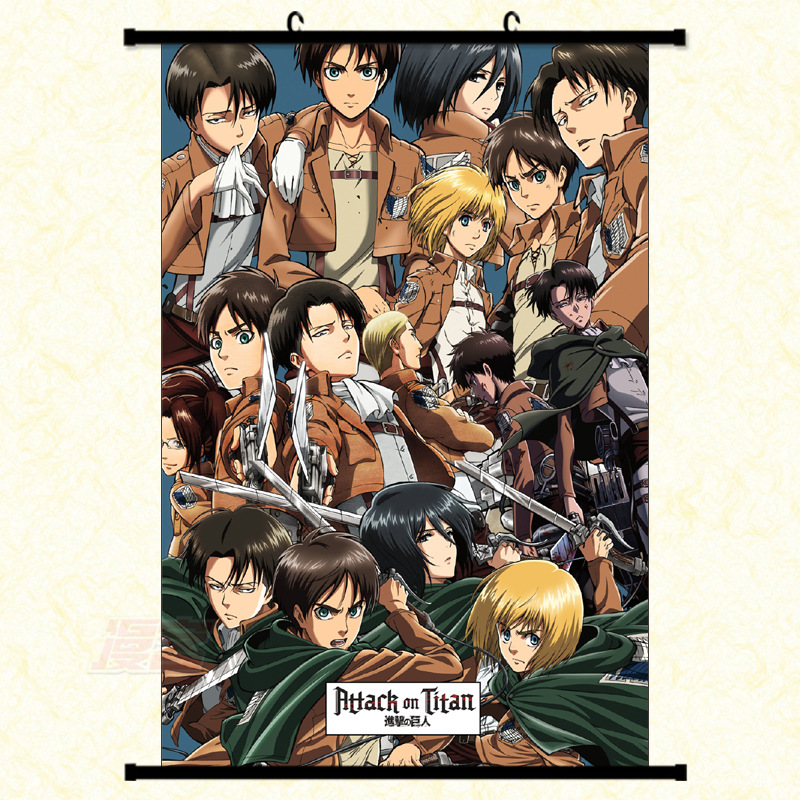 Attack on Titan Anime Paintings Two-Dime...