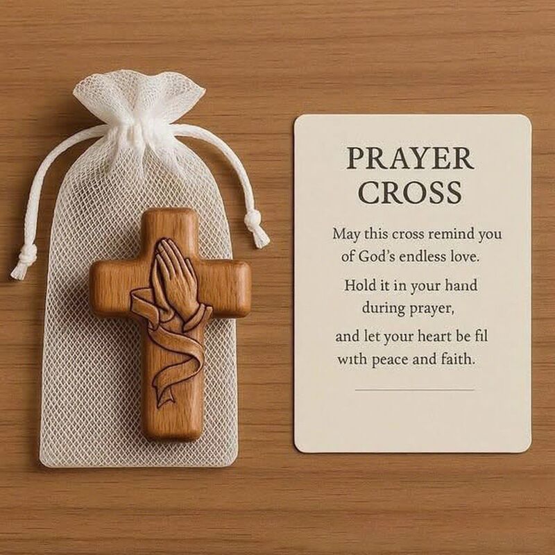 跨境新品 Prayer Cross Gift 祈祷十字架礼物|undefined