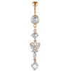Middle butterfly - rose gold