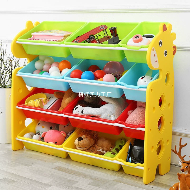 Toy, storage system, plastic children's dinosaur, multilayer storage box for kindergarten