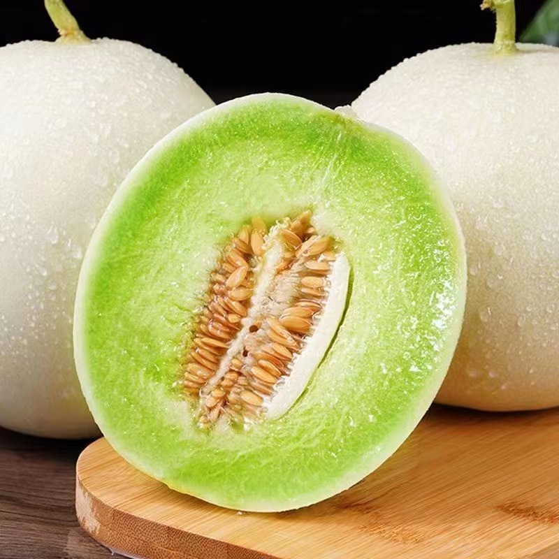 海南玉菇甜瓜新鲜水果当季蜜瓜香瓜冰淇淋脆甜果批发一件代发