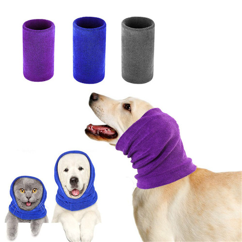 New Pet Ear Hood with Thickened Beauty Design, Warmth Insulation, Cold Protection, Non-Slip Elastic, Noise Reduction, Outdoors and Travel