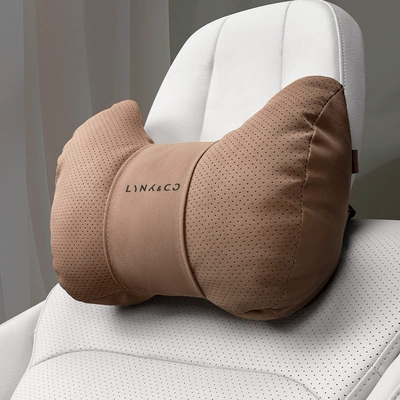 Car Interior Decoration Supplies, Headrest - horn-style-chestnut-brown-lynk-co-headrest-set