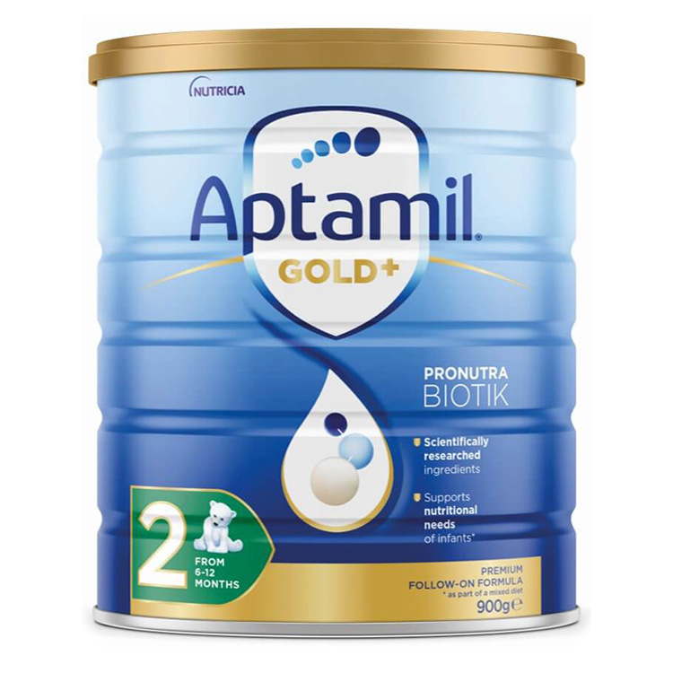 Sữa bột Aptamil 3 giai đoạn vàng của Australia nhập khẩu từ New Zealand Sữa bột trẻ em Aptamil 4 giai đoạn 900g giao tận nơi