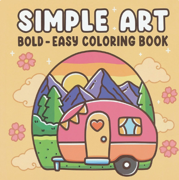 Libro de Colorear Anti-Estrés de 48 Páginas de Papel