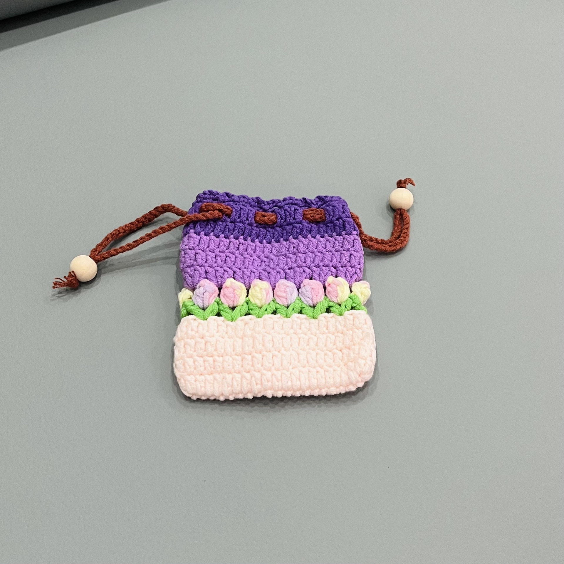 Tulipanes morados 10x11,5cm