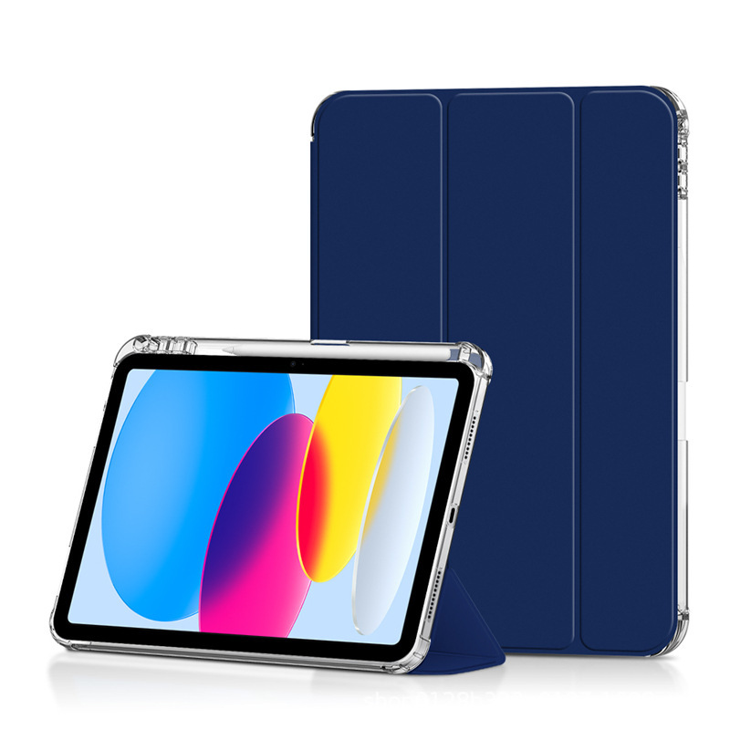 Applicable to ipad fifth generation tablet protective leather case with Pen slot air45 drop-resistant soft case 10.9-inch all-inclusive mini