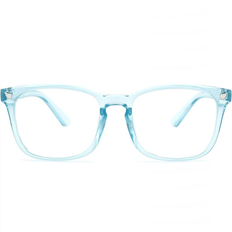 Transparent blue frame (anti-blue light)