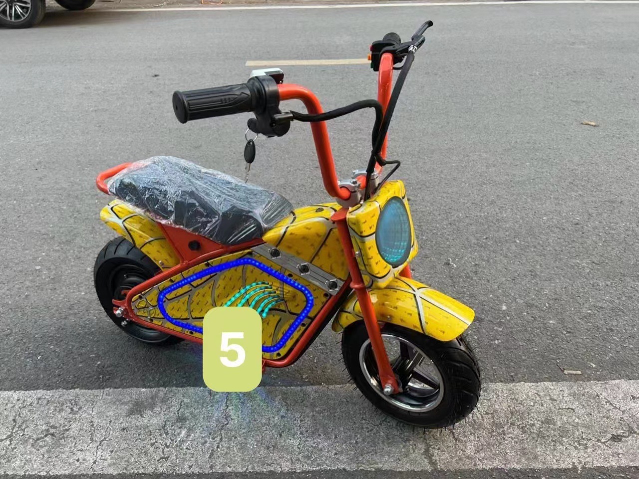 Children's off-road motorcycle electric Harley car continuous cruise mini electric sports car electric motorcycle beach