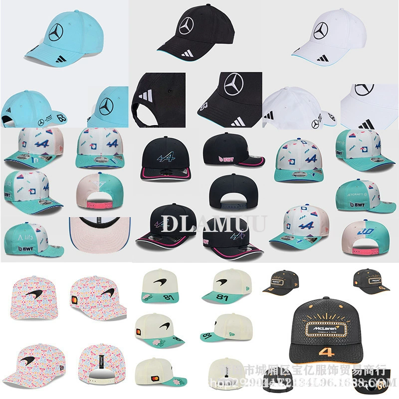 (Cross-border trading), quality racing car, baseball cap, with embroidery