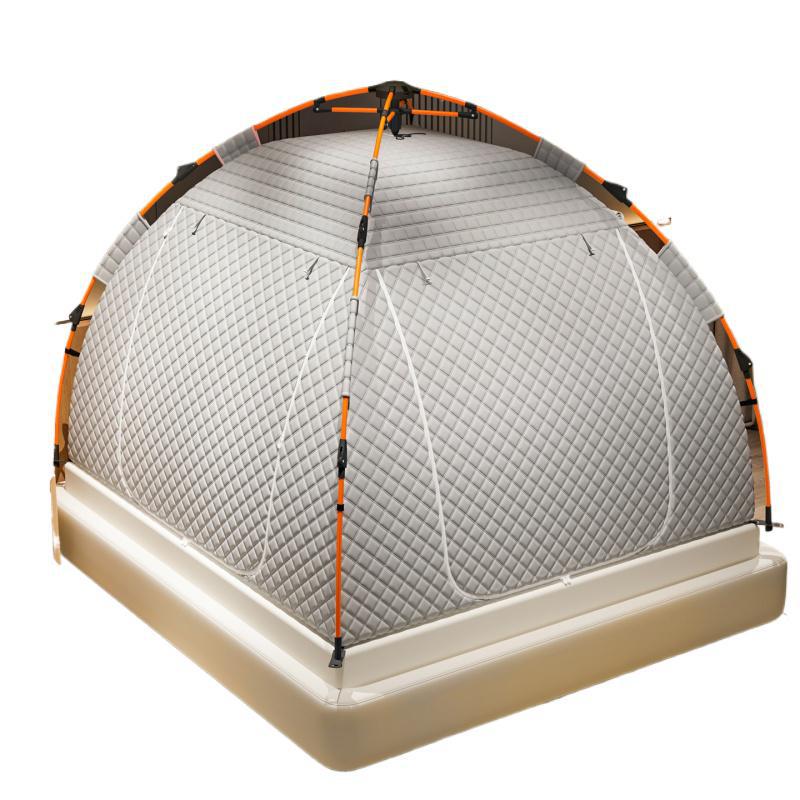 Windproof quilted keep warm winter tent anti-stress "Gopher", increased thickness