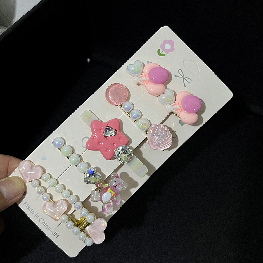 Horquilla con forma de estrella de mar, clip para el cabello con flequillo, nuevo y bonito clip para el cabello, accesorio para el cabello, clip lateral.