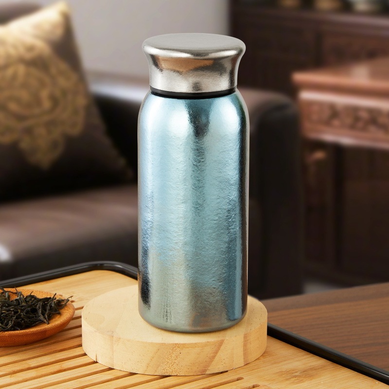 帝怡迷你钛杯全纯钛杯子礼盒装小型随手口袋蘑菇头保温杯礼品钛杯|undefined