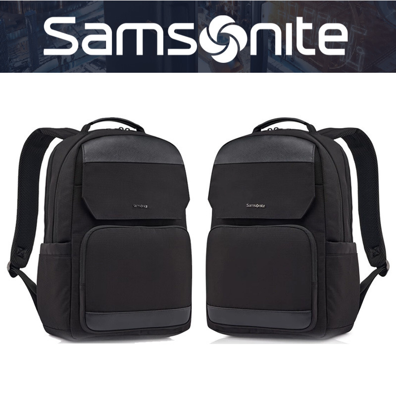 Suitable for Business Use Samsonite Backpack Laptop Bag Large Capacity Commuting Tt5*09004