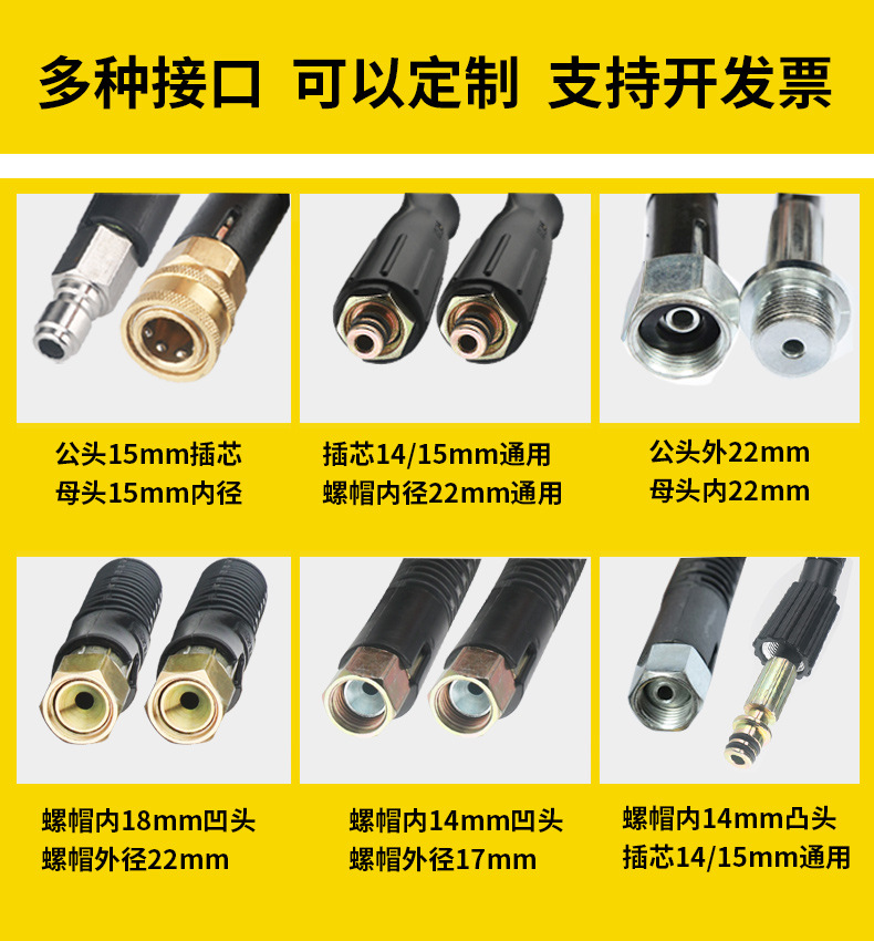 High Pressure Washer Hose for Car Wash Machine