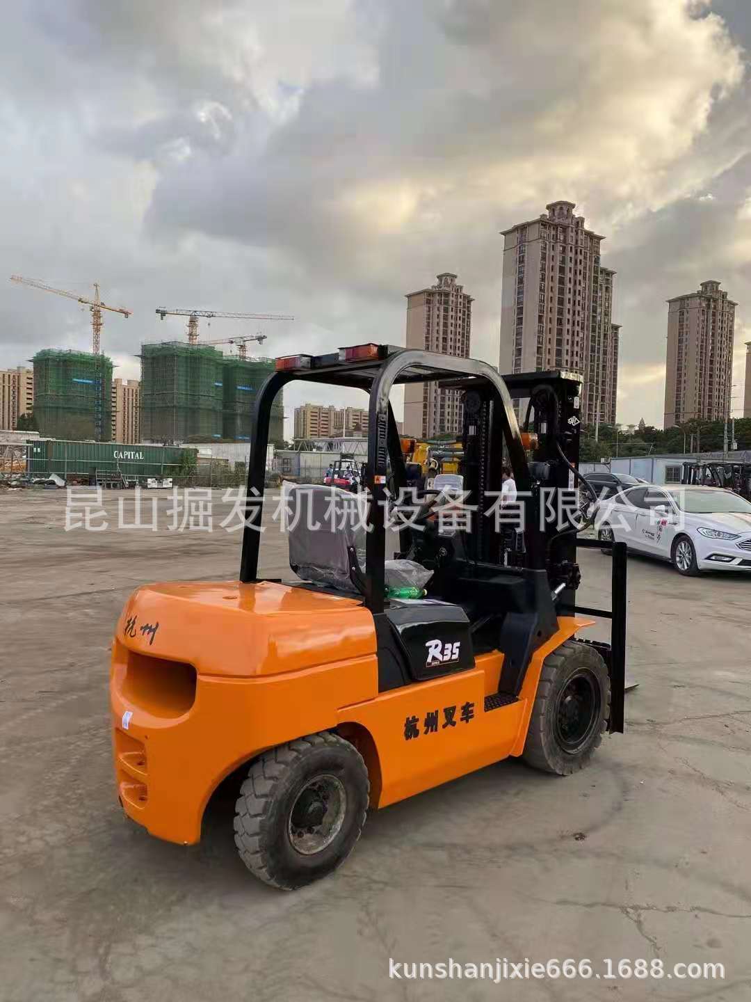 叉车出售  杭叉3.5吨 3吨合力叉车 5吨柴油叉车 带中钢侧移