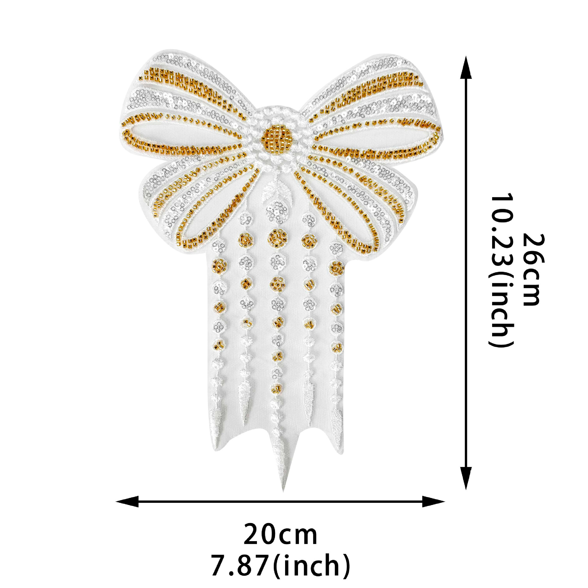 Bordado por computadora flor de pecho mariposa calcomanía flor de hombro vestido de boda vestido de noche camisa jeans vestido accesorios de comercio exterior