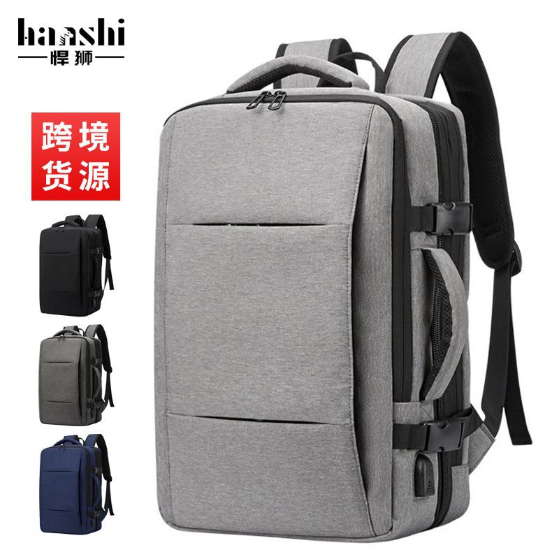 Mochila para hombres de negocios, alta sensación de moda, viajes, mochila de mujer de gran capacidad, mochila multifuncional impermeable, mochila para computadora