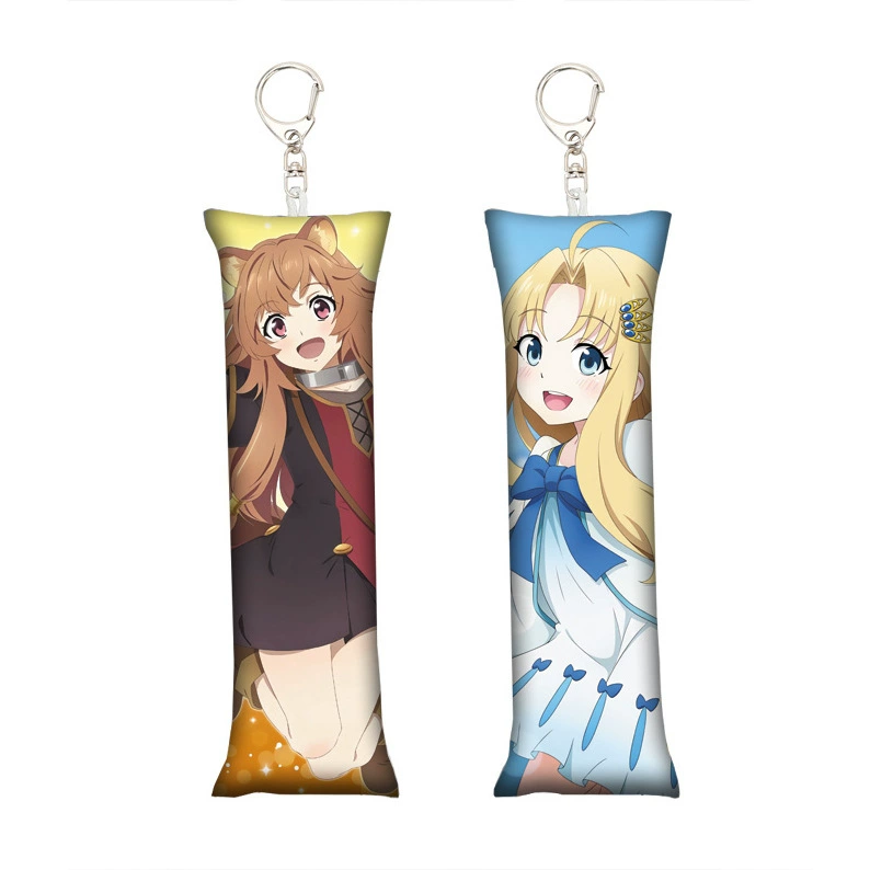 [动漫盾之勇者成名录小抱枕钥匙扣迷你书包挂饰Mini Dakimakura] → [анимэ: Защитник слабых] мини-подушка брелок ключей рюкзак подвеска