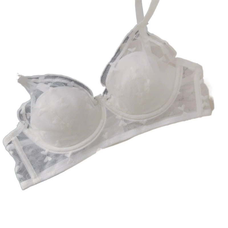 Thin underwear, push up bra, wireless bra, sexy comfortable set