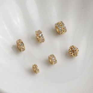 14K����ɫ�ʯ8�ִ�׸���܇݆���朴������diy��Ƭ�Ʒ���