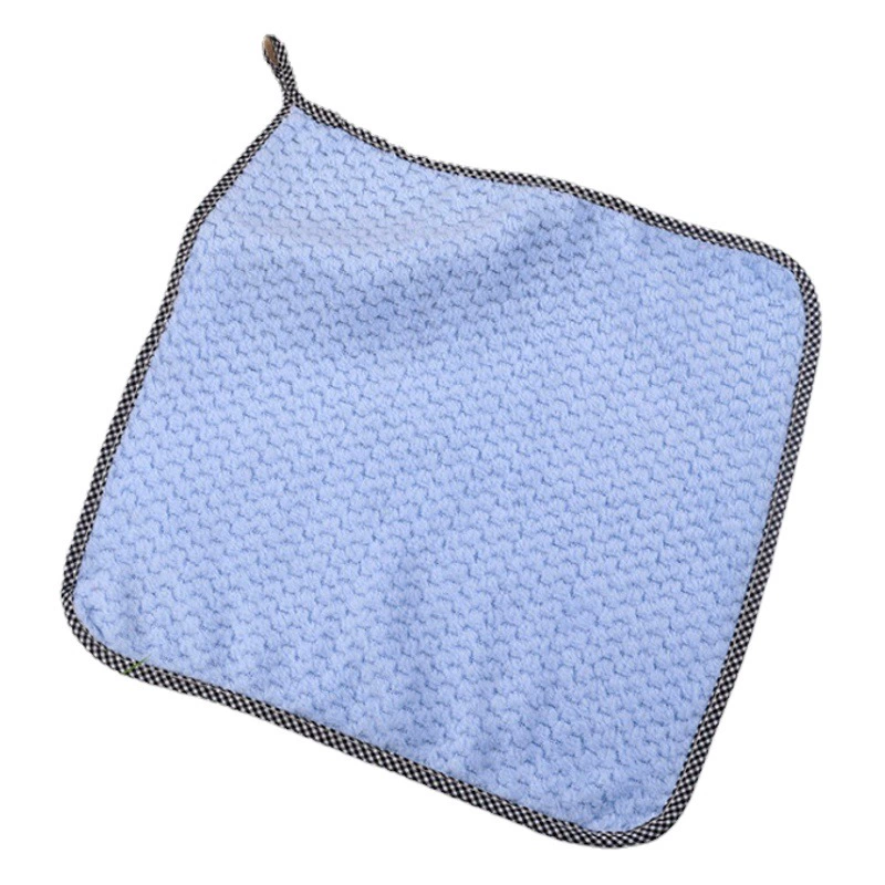 Полотенце для посуды тряпка ананасовая сетка коралловый бархатный тряпка