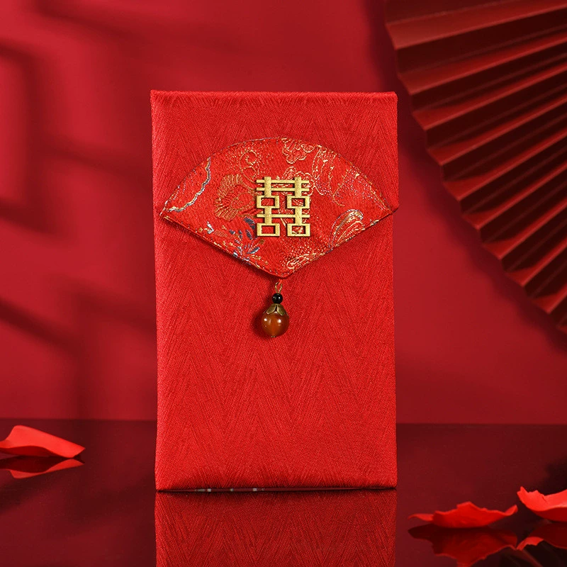 Wedding red envelope wedding new Chinese retro creative personality red envelope red envelopes red envelope bag is a sealing 10,000 yuan to wholesale