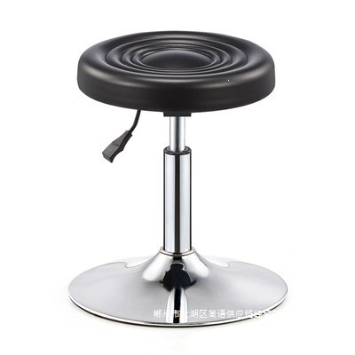 Fábrica directa taburete de belleza elevación polea rotatoria taburete de barbería taburete redondo barbería silla