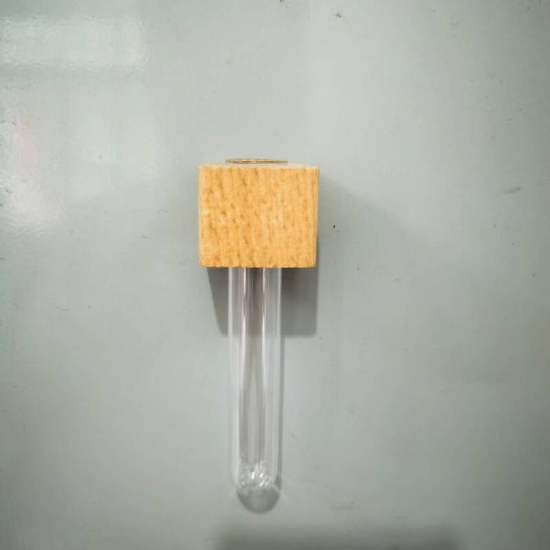 黑胡桃小C型汽车出风口插花车内植物瓶香薰香水摆件中控台装饰品|undefined