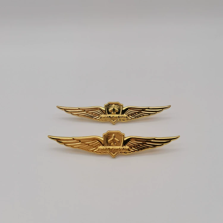 Китайский авиационный капитан униформа значок Гражданской авиации Air China Железнодорожный значок Китай Southern Airlines морской значок металлические крылья значок