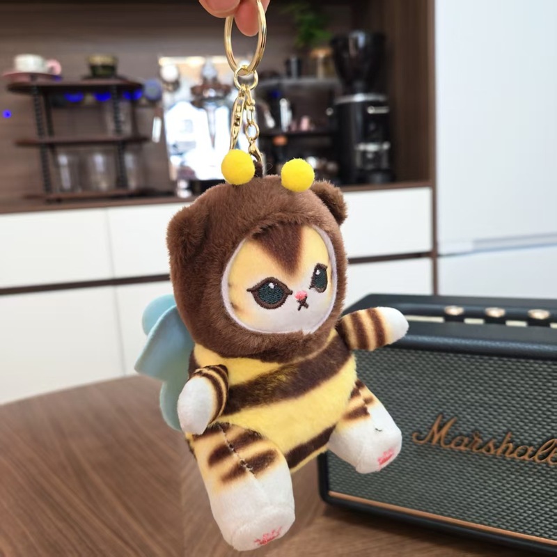日本の新しいモフサンド猫福サンディフォレストシリーズぬいぐるみサメ猫人形誕生日ギフト女性のための|undefined