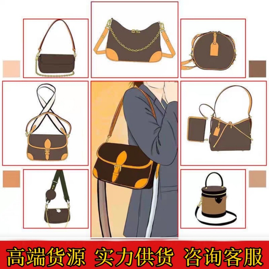广州渠道货carryall小号购物袋中古牛角包法棍包芯片款奢侈品女包