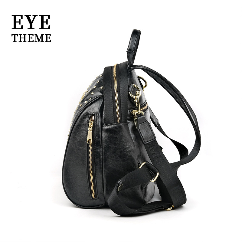 2025 PU suave manija personalidad mujer mochila de hombro ocio práctico portátil hombro único multipropósito 2789 #