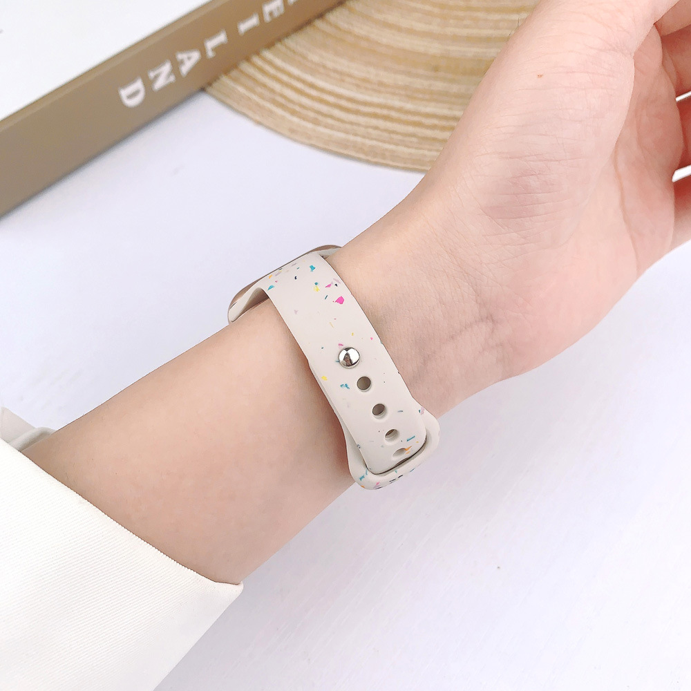 Para Apple Watch 789 generación T-Silicone brazalete iwatchSE deportivo reemplazable pulsera deportivo