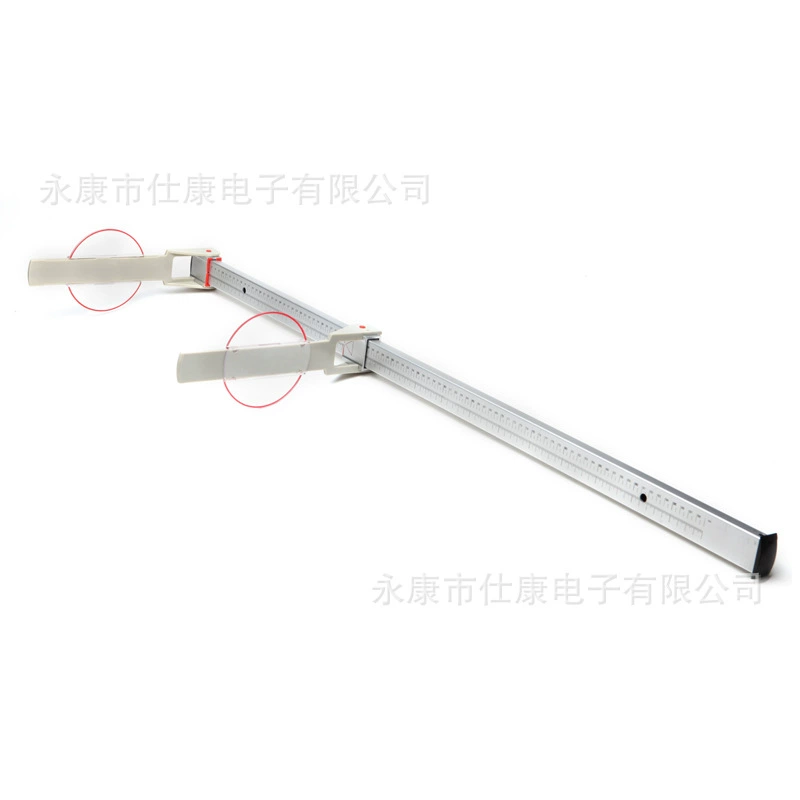 Прямая с фабрики Бытовая многофункциональная линейка для измерения высоты из алюминиевого сплава 99 см стоящая детская линейка для измерения высоты