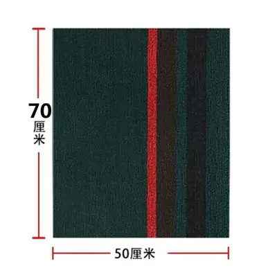 cars, the Snowy carpet-style car Universal Foot Pad - dark-green-single-front-passenger-seat-5070