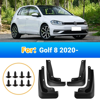 Suitable for Volkswagen Golf 8 2020-2026 Foreign Trade Cross-Border Car Tire Mudguard Modification
