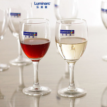 弓箭Luminarc 实威系列高脚红酒杯 无铅玻璃酒杯 摆台多功能杯
