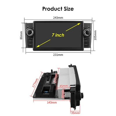 large screen navigation all-in-one – DVD Navigation