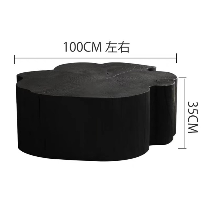 카본블랙, 직경 약 100cm, 높이 35cm