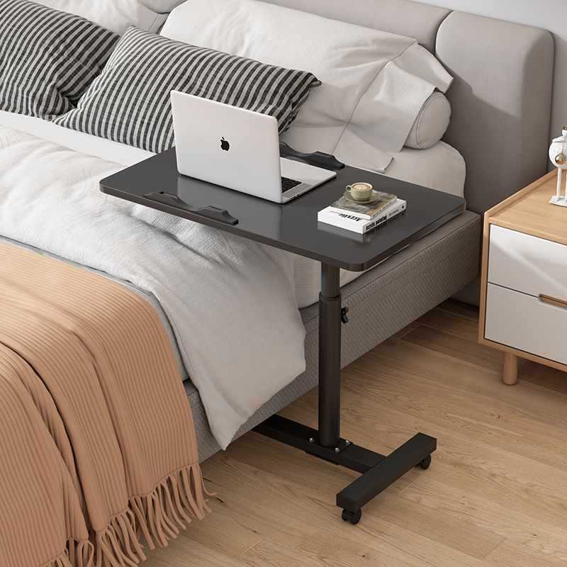 Bedside table for wholesale, movable home bed desk sofa side table dormitory small foldable table stack adjustable electric