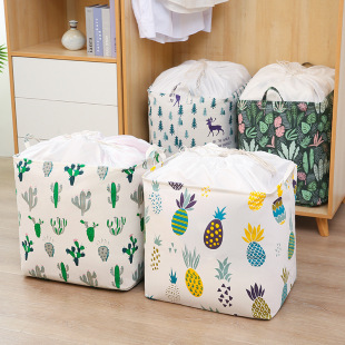 Big Mac Dirty Clothes Storage Basket Folding Toy Storage Box Bucket Dirty Clothes Basket Moving Clothes Quilt Storage Bag