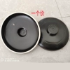 Outer diameter 15.8 cm black without slots. Contact customer service for white.
