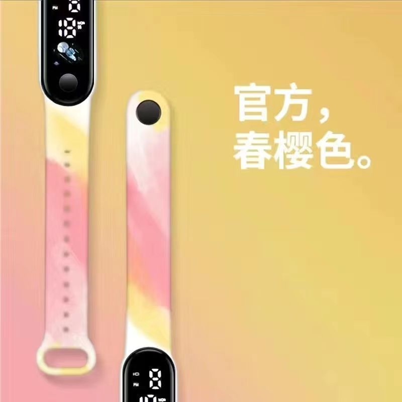 高颜値中学生腕時計女子モデルかわいいファッション韓国版シンプル夜光防水女子児童運動手環|undefined