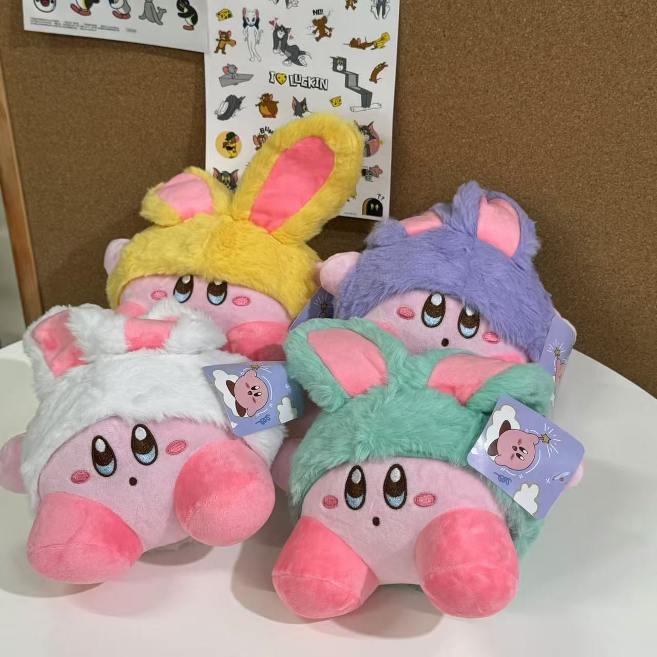 星之卡比可爱毛绒公仔布娃娃卡通少女心动漫公仔漫画周边现货批发
