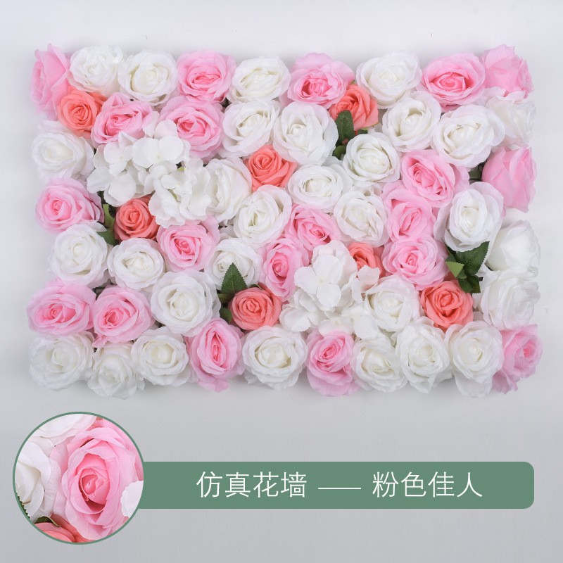 Muro de Flores de Hortensia para Decoración de Bodas, Arreglo Floral, Fondo de Pantalla, Alfombra de Pared, Arreglo Floral Artificial, Muro de Flores Famoso en Internet, Decoración de Bodas al por Mayor