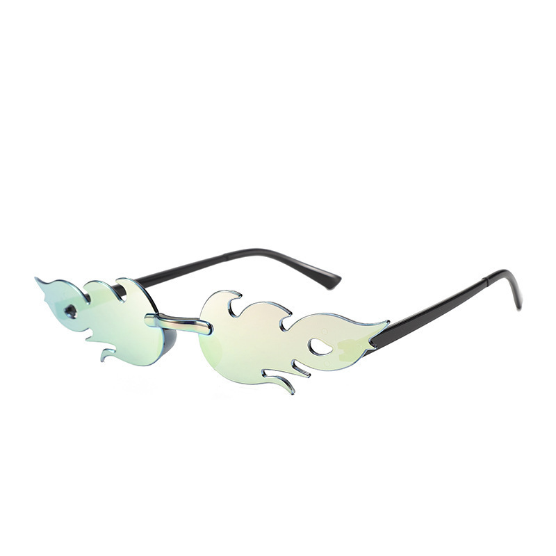 Gafas de sol llama color caramelo para baile y espectáculos
